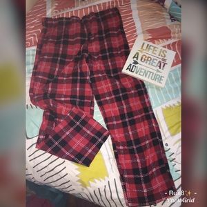 Red Plaid Pajama Bottoms ❤️